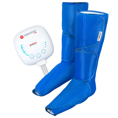 Лимфодренажный аппарат для прессотерапии Yamaguchi Axiom Air Boots (синий)