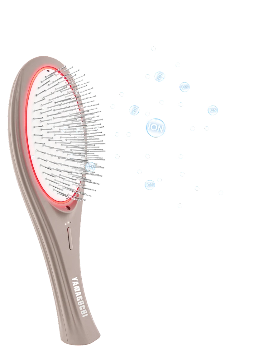 Yamaguchi EMS Hair Brush Сappuccino