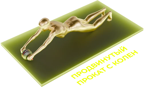 продвинутый прокат с колен