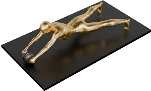 фронтальный прокат с широкой стойкой