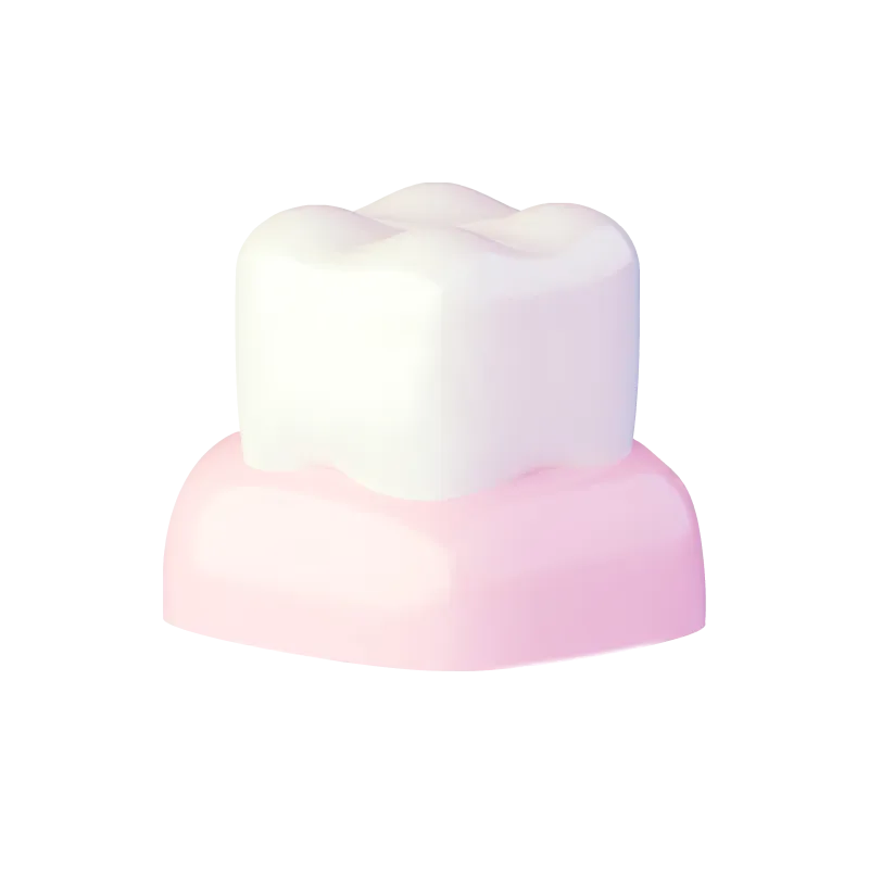 Зуб с десной