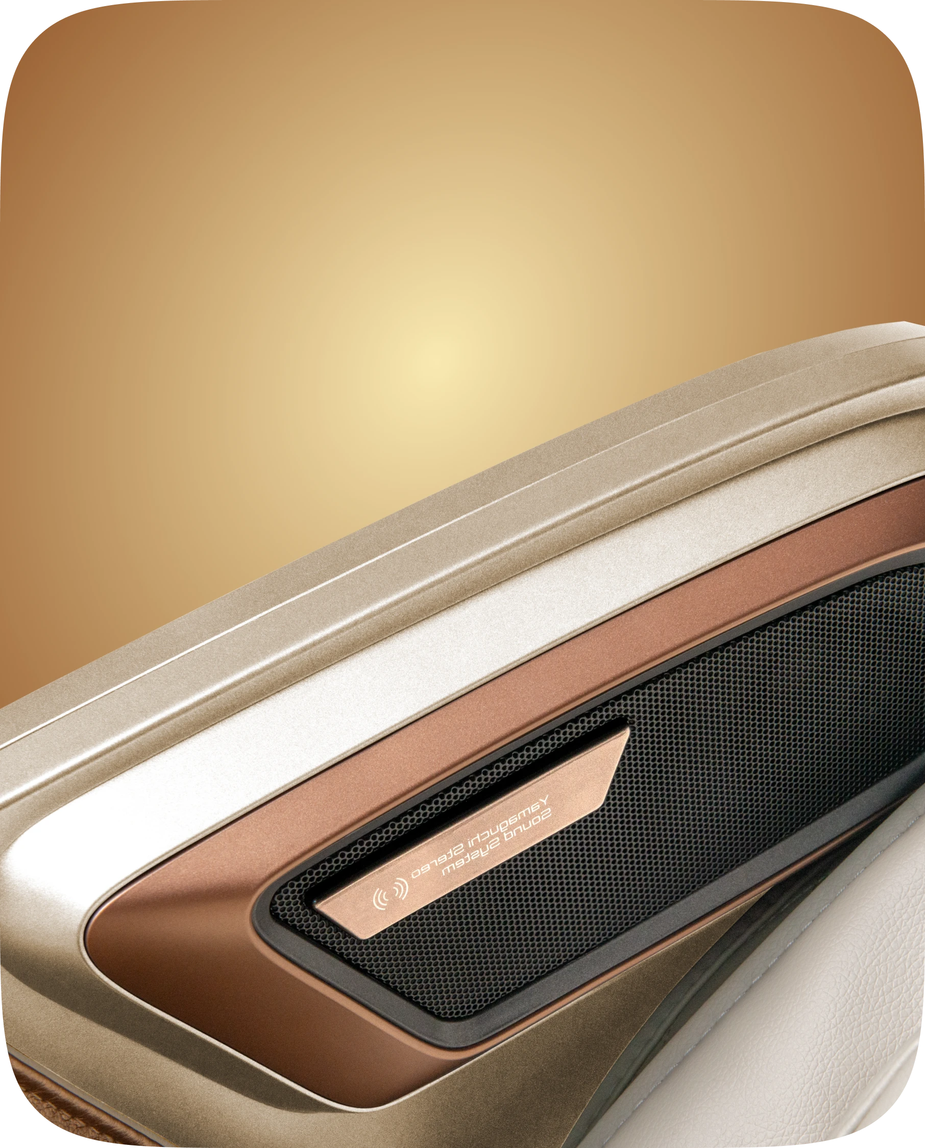 built-in wireless audio system