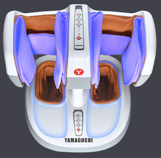 Компрессионное давление в массажере для ног Yamaguchi 2Feet