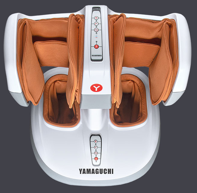 Компрессионное давление в массажере для ног Yamaguchi 2Feet