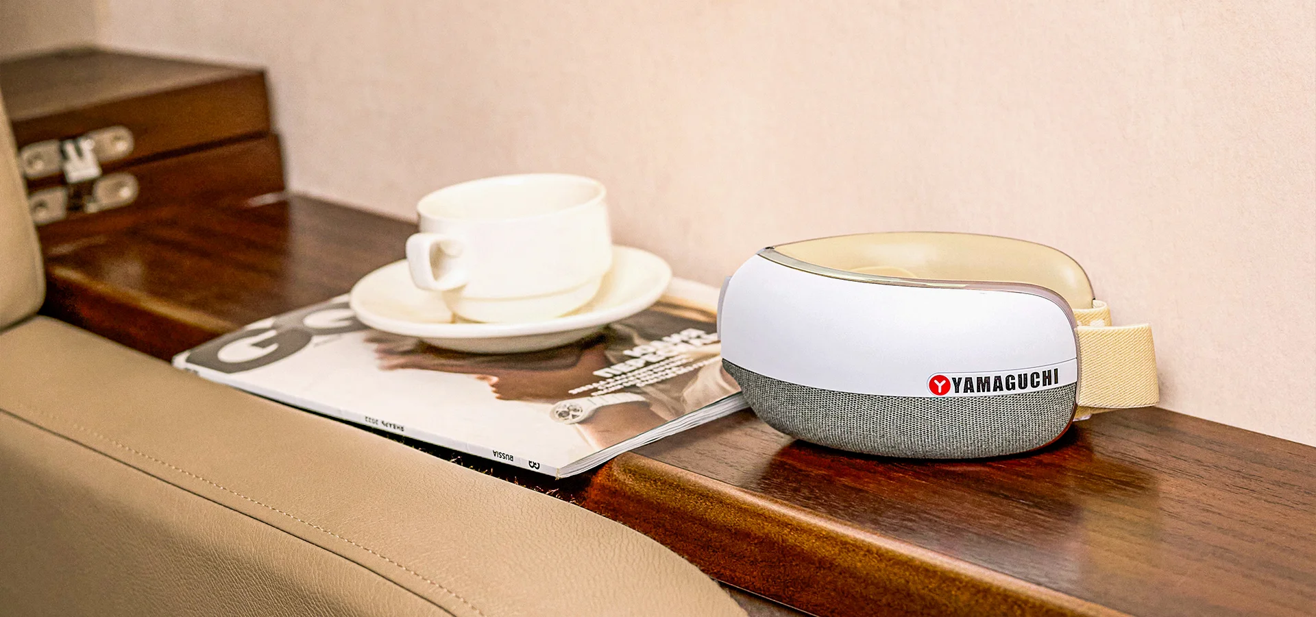 Массажер для глаз Yamaguchi Galaxy Eye (серый)