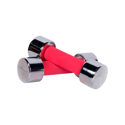 Стальная неразборная гантель Yamaguchi Chrome Dumbbell 2 кг