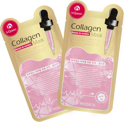 Маска для лица с коллагеном US MEDICA Collagen Mask