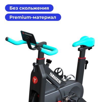 Умный велотренажер спин-байк Yamaguchi Fitness Bike. Сайкл тренажер для дома.