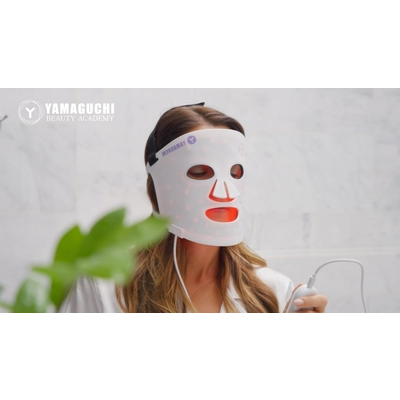 Светодиодная силиконовая маска для лица Yamaguchi LED Light Therapy Mask