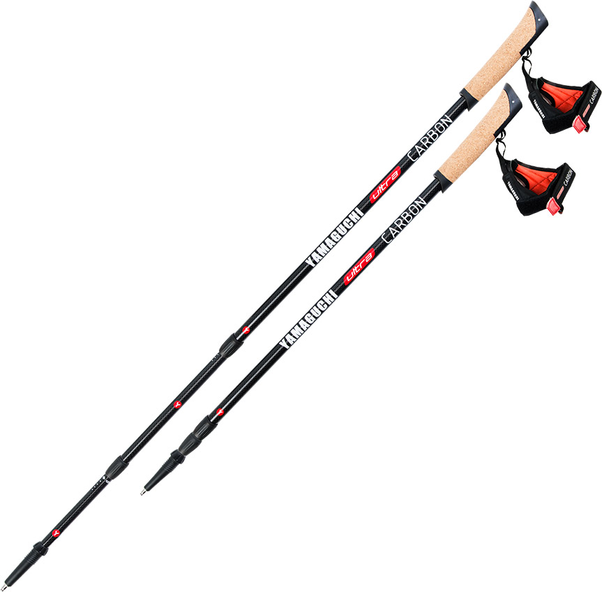 Палки для скандинавской ходьбы Yamaguchi Ultra Carbon