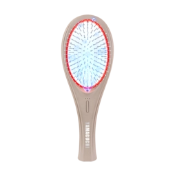 Массажная расческа с миостимуляцией Yamaguchi EMS Hair Brush Сappuccino